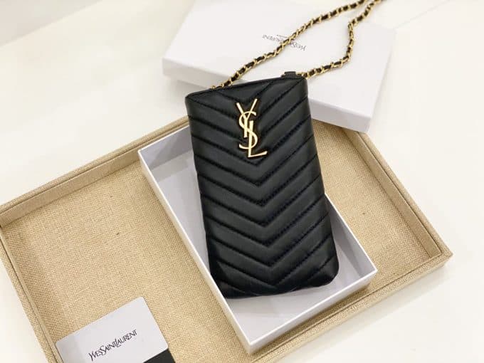 イヴサンローラン バッグコピー 大人気2021新品 YSL 男女兼用 携帯 電話 バッグ 2色 - 画像 (9)
