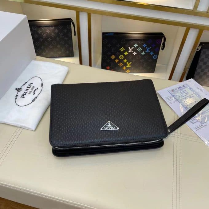 プラダバッグコピー 大人気2021新品 PRADA メンズ セカンドバッグ - 画像 (4)
