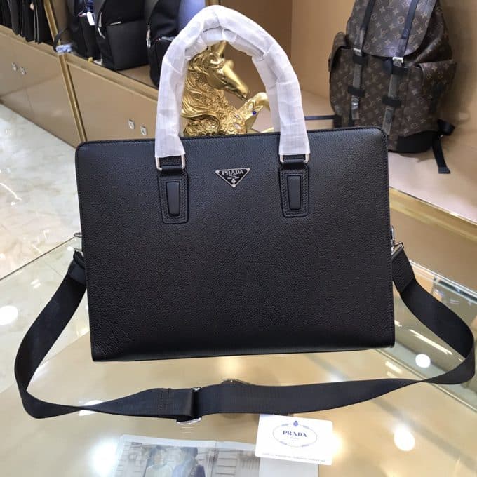 高品質 プラダバッグコピー 2021新品注目度NO.1 PRADA メンズ ブリーフケース - 画像 (4)