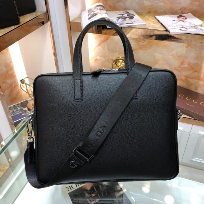 人気高級 プラダバッグコピー 2021新品注目度NO.1 PRADA メンズ ブリーフケース - 画像 (4)