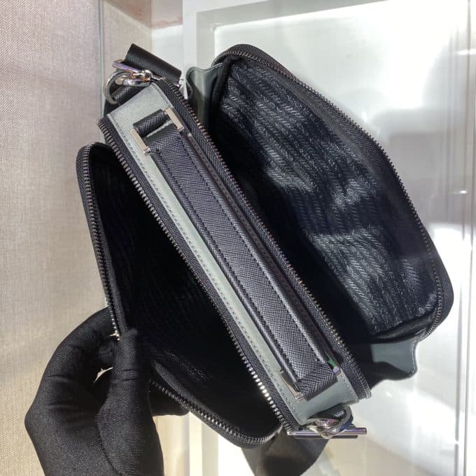 プラダバッグコピー 大人気2021新品 PRADA メンズ ショルダーバッグ - 画像 (9)