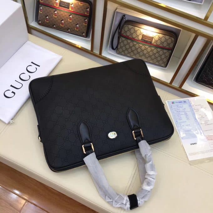 グッチバッグコピー 定番人気2021新品 GUCCI メンズ ブリーフケース - 画像 (4)