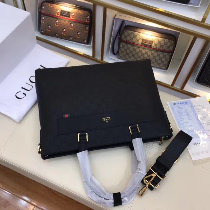 グッチバッグコピー 2021新品注目度NO.1 GUCCI メンズ ブリーフケース - 画像 (4)