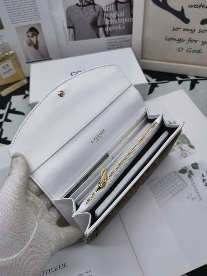 コーチ財布コピー 定番人気2021新品 Coach レディース 長財布 - 画像 (9)