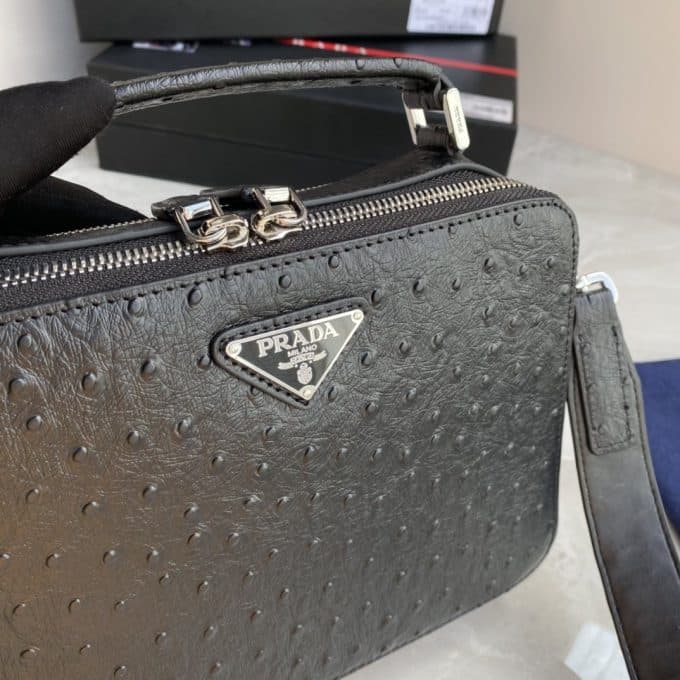 人気高級プラダバッグコピー 定番人気2021新品 PRADA メンズ ショルダーバッグ - 画像 (6)