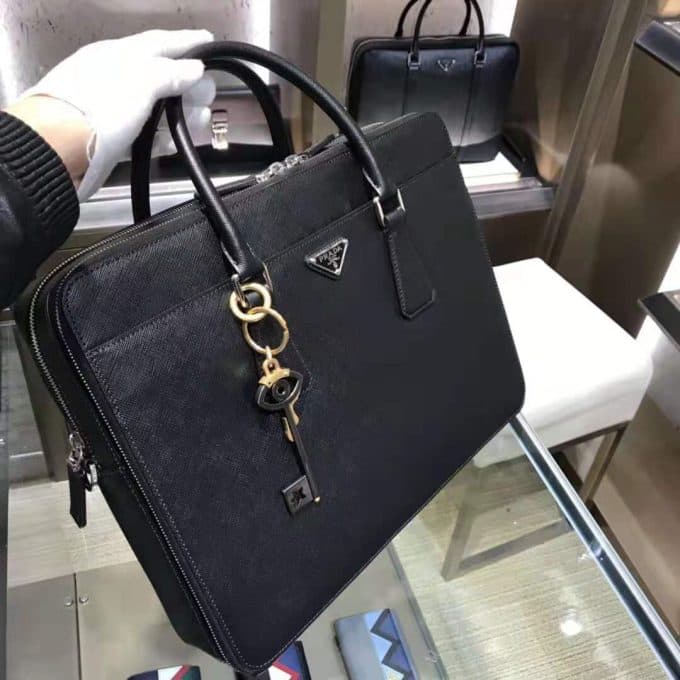 プラダバッグコピー 定番人気2021新品 PRADA メンズ ブリーフケース - 画像 (3)