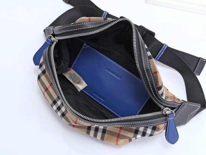バーバリーバッグコピー 大人気2021新品 BURBERRY 男女兼用 ウエストポーチ - 画像 (9)