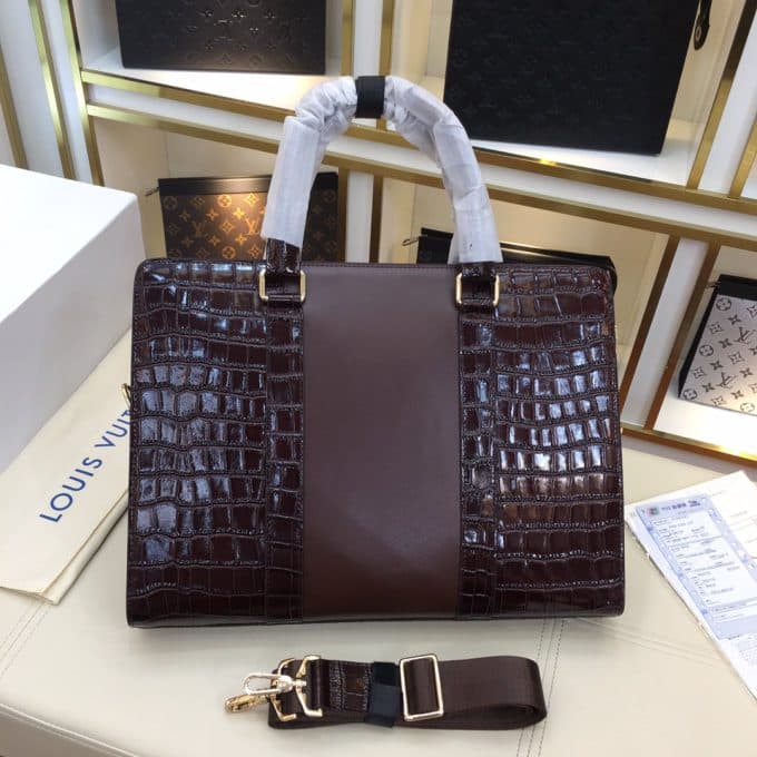 ルイヴィトンバッグコピー 2021新品注目度NO.1 Louis Vuitton メンズ ブリーフケース - 画像 (2)
