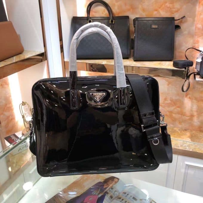 高品質 プラダバッグコピー 定番人気2021新品 PRADA メンズ ブリーフケース