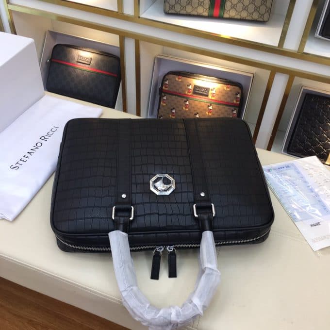 高品質ステファノ・リッチバッグコピー 大人気2021新品 Stefano Ricciメンズ ブリーフケース - 画像 (4)