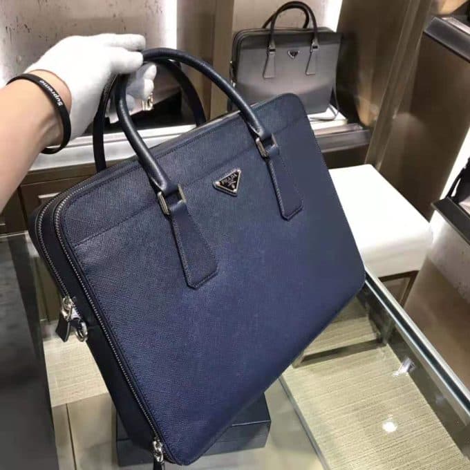 プラダバッグコピー 定番人気2021新品 PRADA メンズ ブリーフケース