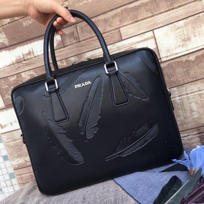 プラダバッグコピー 定番人気2021新品 PRADA メンズ ブリーフケース - 画像 (3)