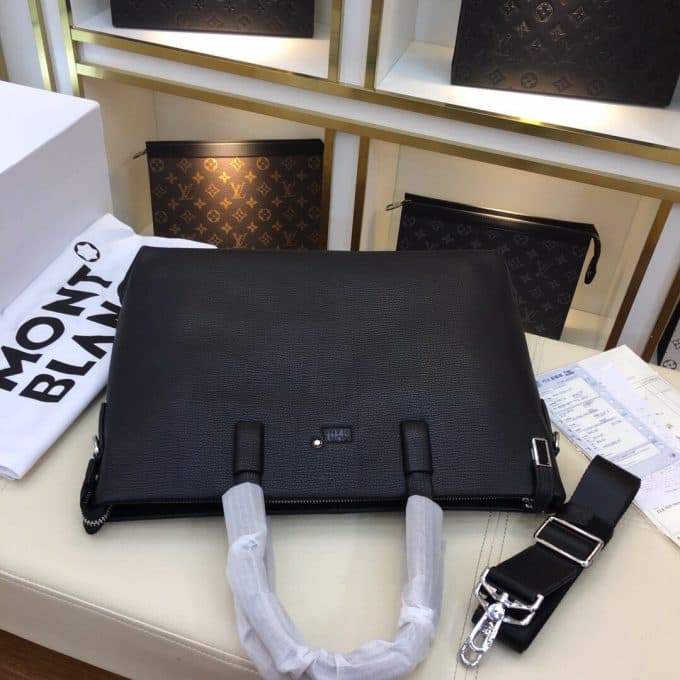 人気高級モンブランバッグコピー 定番人気2021新品 Montblancメンズ ブリーフケース - 画像 (3)