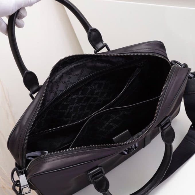 ヴェルサーチェバッグコピー 大人気2021新品 VERSACE メンズ ブリーフケース - 画像 (9)