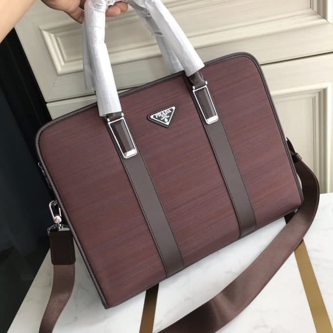 プラダバッグコピー 2021新品注目度NO.1 PRADA メンズ ブリーフケース - 画像 (4)
