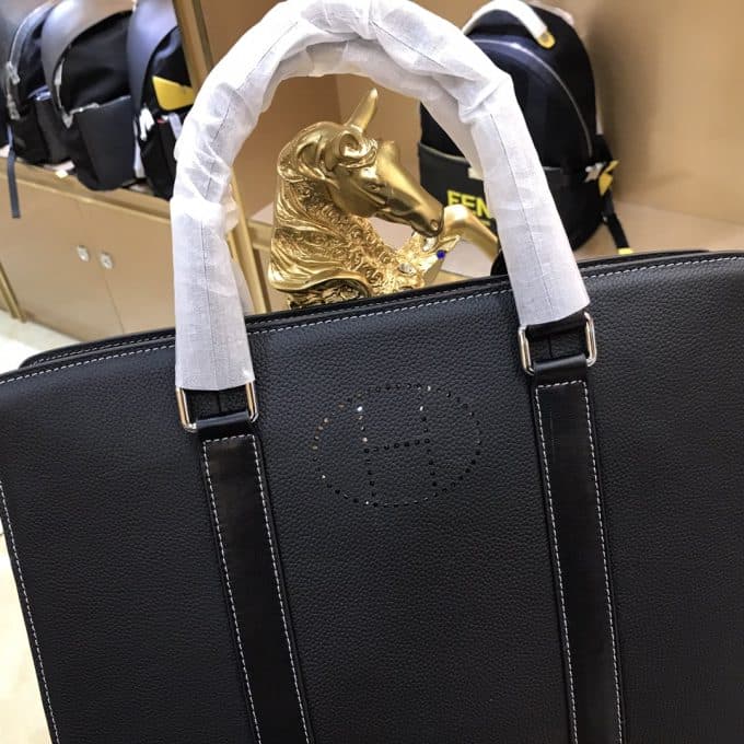 高品質 エルメスバッグコピー 大人気2021新品 HERMES メンズ ブリーフケース - 画像 (5)