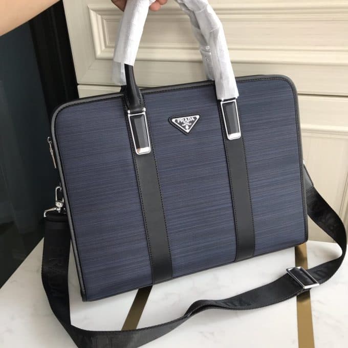 プラダバッグコピー 2021新品注目度NO.1 PRADA メンズ ブリーフケース - 画像 (4)