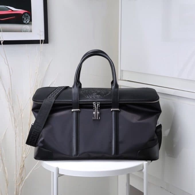 ヴェルサーチェバッグコピー 定番人気2021新品 VERSACE メンズ ボストンバッグ