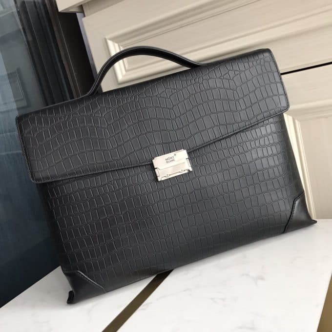 高品質モンブランバッグコピー 大人気2021新品 Montblancメンズ ブリーフケース - 画像 (3)