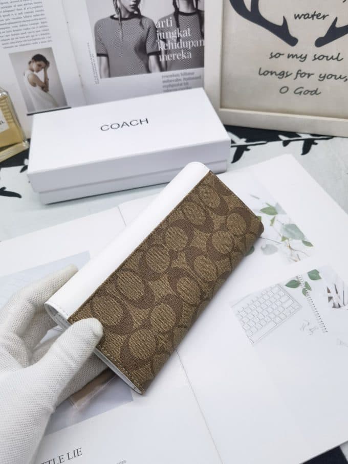 コーチ財布コピー 定番人気2021新品 Coach レディース 長財布 - 画像 (8)