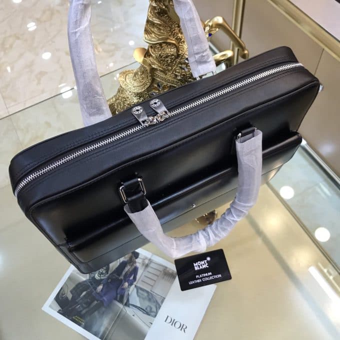 高品質モンブランバッグコピー 2021新品注目度NO.1 Montblancメンズ ブリーフケース - 画像 (4)
