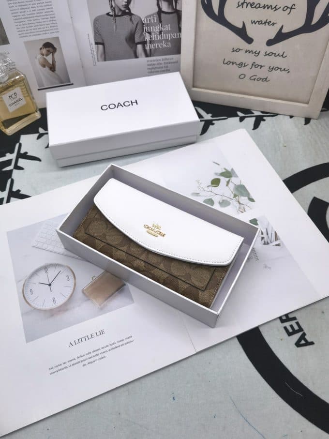 コーチ財布コピー 定番人気2021新品 Coach レディース 長財布 - 画像 (3)