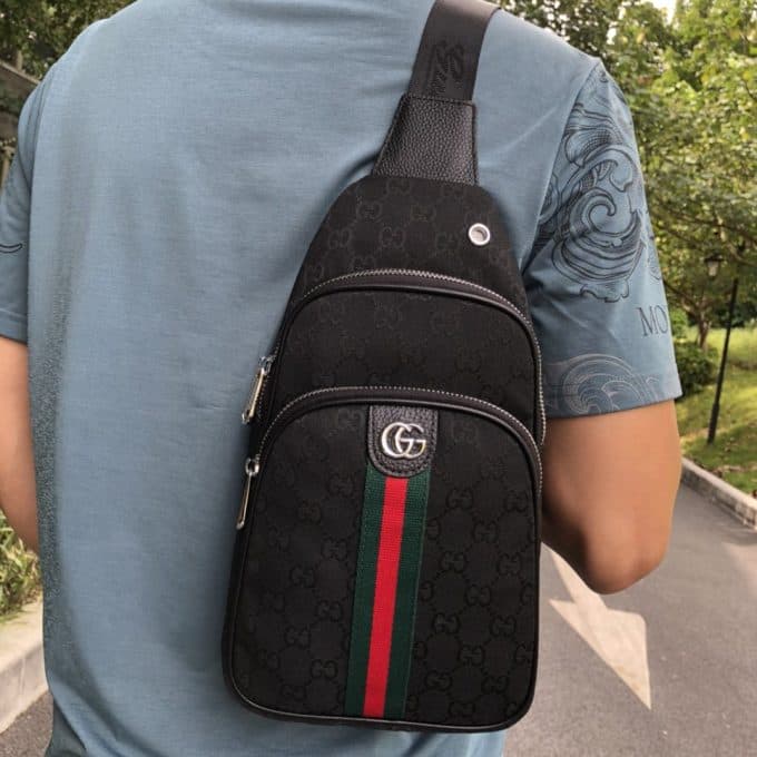 グッチバッグコピー 定番人気2021新品 GUCCI メンズ ボディバッグ - 画像 (2)