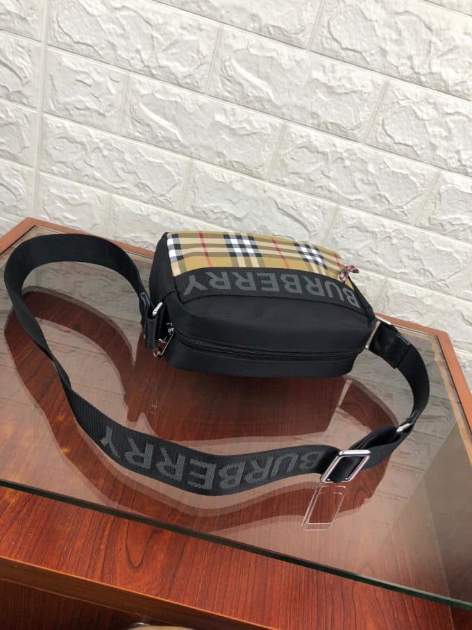 バーバリーバッグコピー 大人気2021新品 BURBERRY メンズ ウエストポーチ - 画像 (4)