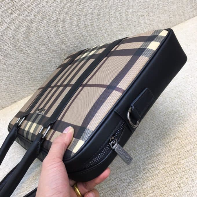 バーバリーバッグコピー 定番人気2021新品 BURBERRY メンズ ブリーフケース - 画像 (6)