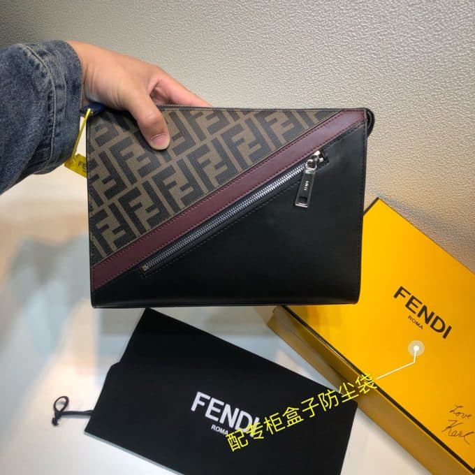 フェンディバッグコピー 大人気2021新品 FENDI メンズ セカンドバッグ - 画像 (2)