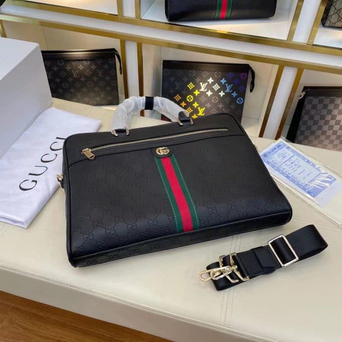 グッチバッグコピー 大人気2021新品 GUCCI メンズ ブリーフケース - 画像 (4)