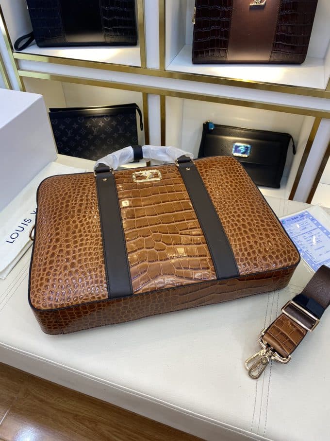 高品質ステファノ・リッチバッグコピー 定番人気2021新品 Stefano Ricciメンズ ブリーフケース - 画像 (4)