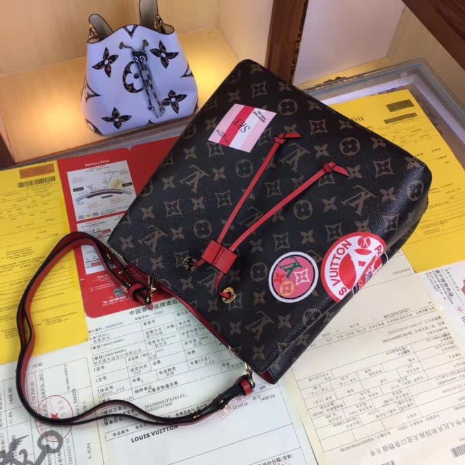 ルイヴィトンバッグコピー 定番人気2020新品 Louis Vuitton レディース バケツバッグ - 画像 (8)
