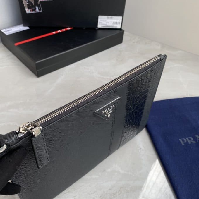 プラダバッグコピー 大人気2021新品 PRADA メンズ セカンドバッグ - 画像 (5)