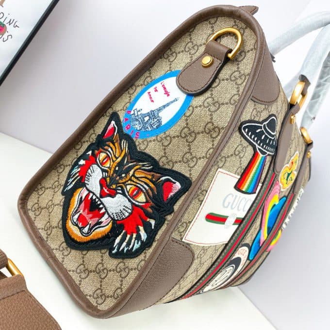 高品質 グッチバッグコピー 2021新品注目度NO.1 GUCCI 男女兼用 ボストンバッグ - 画像 (4)