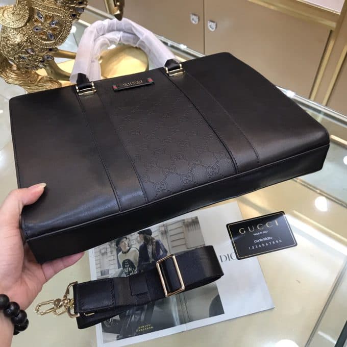 人気高級グッチバッグコピー 定番人気2021新品 GUCCI メンズ ブリーフケース - 画像 (7)