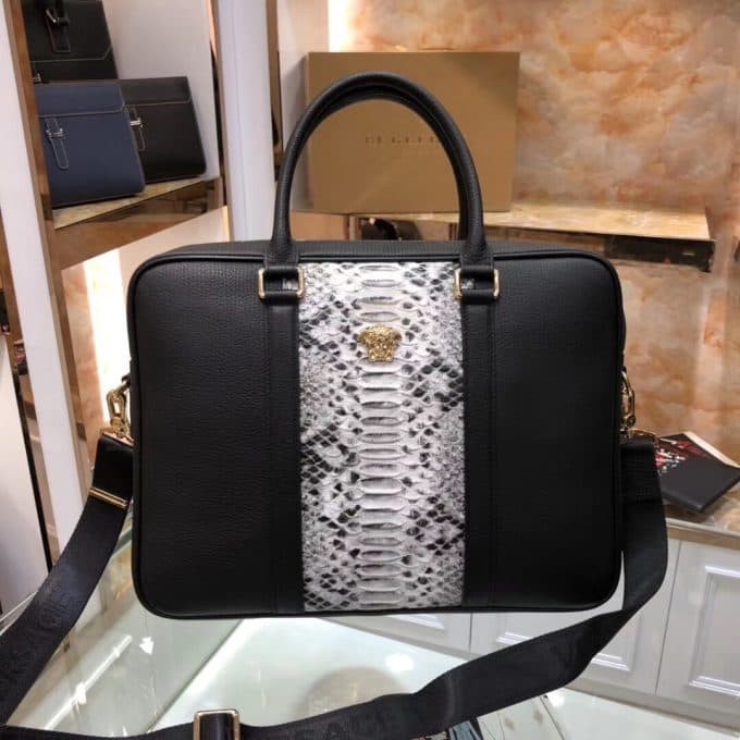 ヴェルサーチェバッグコピー 2021新品注目度NO.1 VERSACE メンズ ブリーフケース