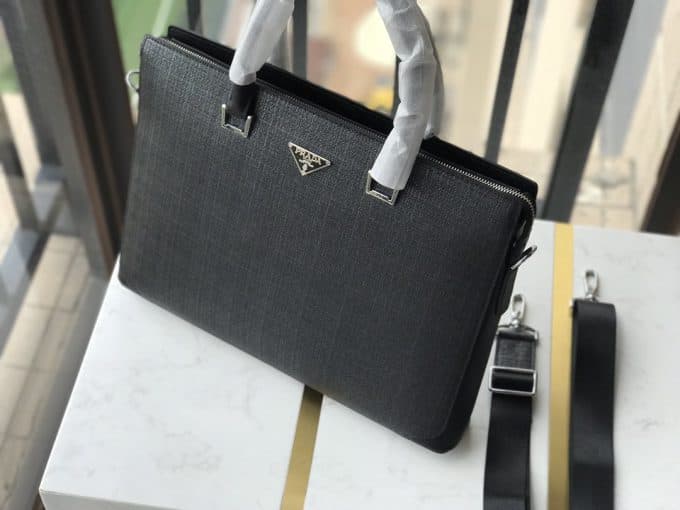 人気高級プラダバッグコピー 定番人気2021新品 PRADA メンズ ブリーフケース - 画像 (5)