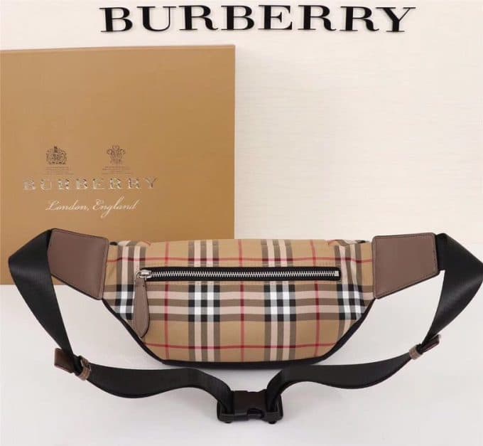 バーバリーバッグコピー 定番人気2021新品 BURBERRY 男女兼用 ウエストポーチ - 画像 (3)