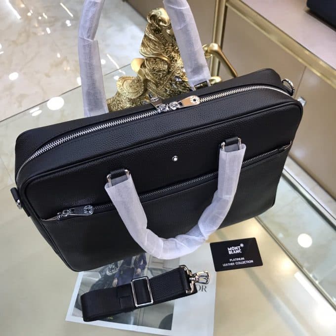 高品質モンブランバッグコピー 2021新品注目度NO.1 Montblancメンズ ブリーフケース - 画像 (4)
