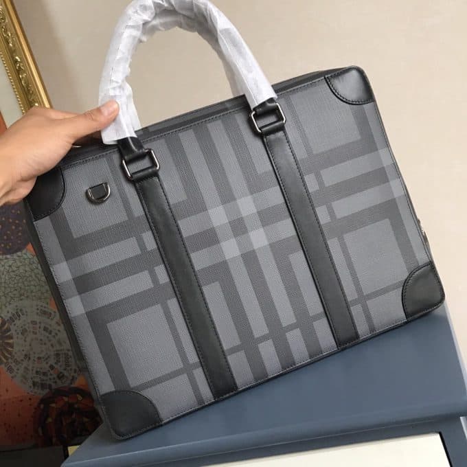 高品質 バーバリーバッグコピー 定番人気2021新品 BURBERRY メンズ ブリーフケース - 画像 (3)