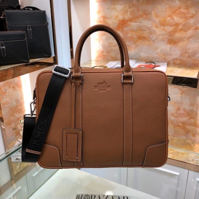 人気高級 エルメスバッグコピー 2021新品注目度NO.1 HERMES メンズ ブリーフケース - 画像 (3)