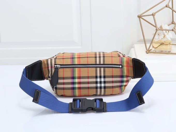 バーバリーバッグコピー 定番人気2021新品 BURBERRY 男女兼用 ウエストポーチ - 画像 (3)