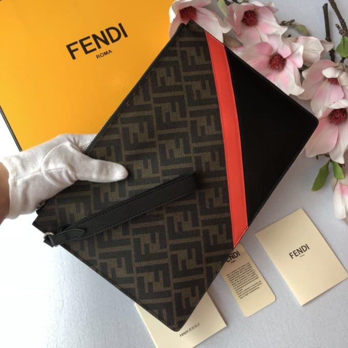 フェンディバッグコピー 定番人気2021新品 FENDI メンズ セカンドバッグ - 画像 (3)
