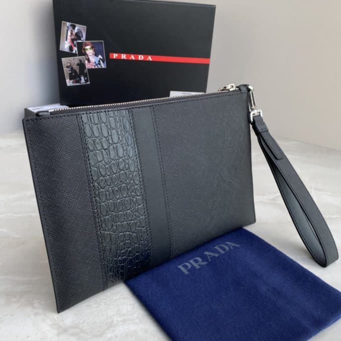 プラダバッグコピー 大人気2021新品 PRADA メンズ セカンドバッグ - 画像 (4)