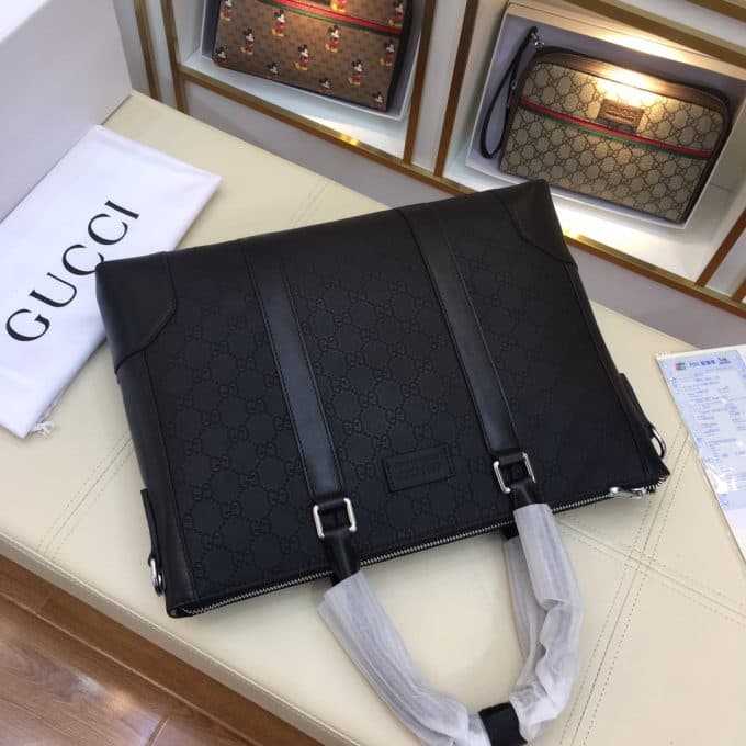 グッチバッグコピー 2021新品注目度NO.1 GUCCI メンズ トートバッグ - 画像 (4)
