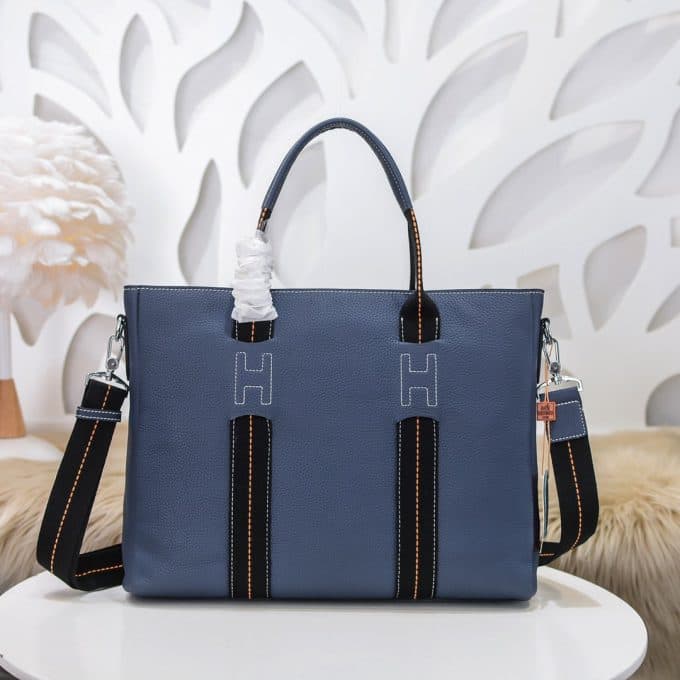 人気高級 エルメスバッグコピー 定番人気2021新品 HERMES メンズ トートバッグ - 画像 (3)