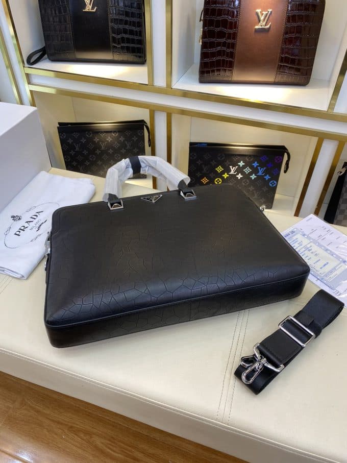 プラダバッグコピー 2021新品注目度NO.1 PRADA メンズ ブリーフケース - 画像 (4)