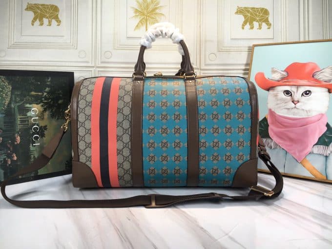 グッチバッグコピー 定番人気2022新品 GUCCI 男女兼用 ボストンバッグ - 画像 (3)