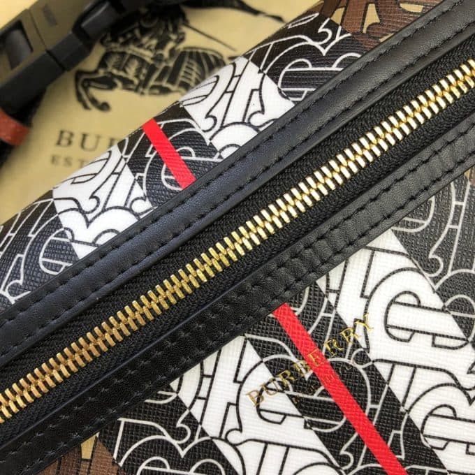 バーバリーバッグコピー 定番人気2021新品 BURBERRY メンズ ウエストポーチ - 画像 (3)
